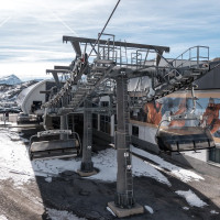 Talstation der Sesselbahn Seiterkar, Oktober 2025