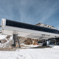 Bergstation der Sesselbahn Seiterkar, Oktober 2025