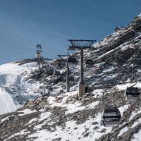 Kabinenbahn Schwarze Schneid 1, Oktober 2025