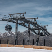 Kabinenbahn Schwarze Schneid 2, Oktober 2025