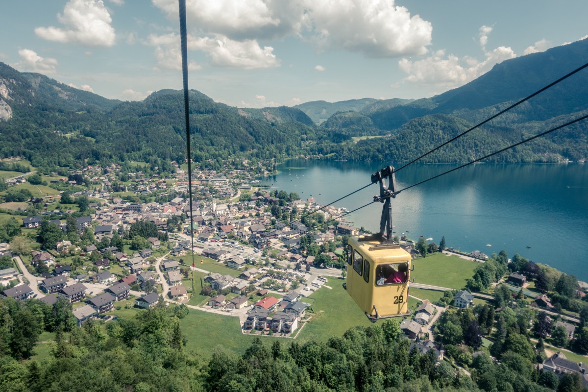 Kabinenbahn St. Gilgen-Zwölferhorn, Juni 2019