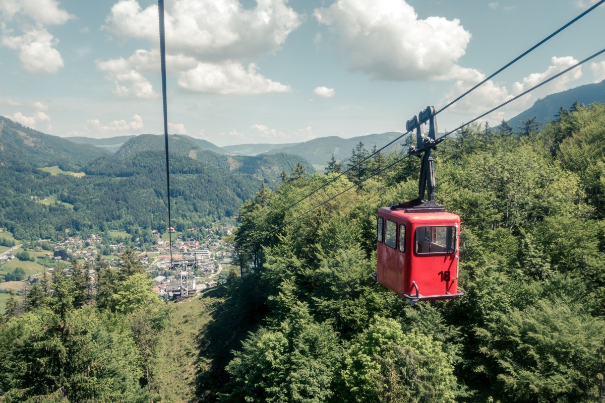 Kabinenbahn St. Gilgen-Zwölferhorn, Juni 2019
