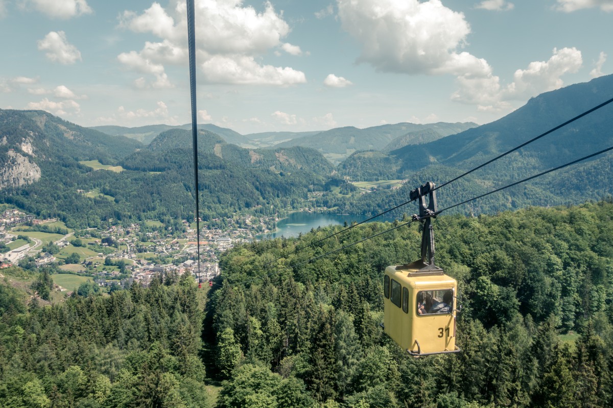 Kabinenbahn St. Gilgen-Zwölferhorn, Juni 2019