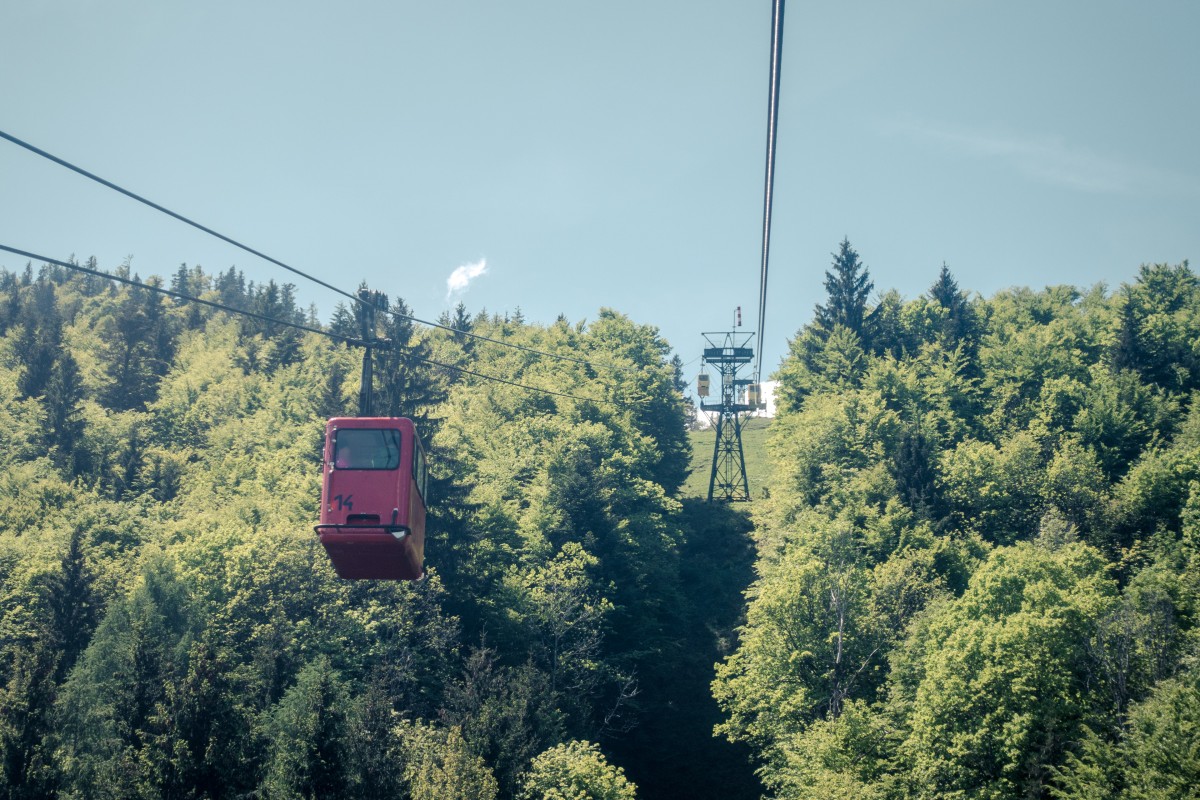 Kabinenbahn St. Gilgen-Zwölferhorn, Juni 2019