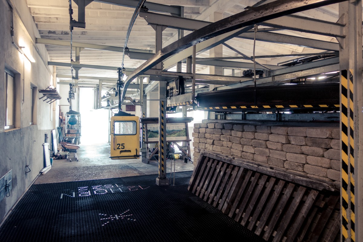 Bergstation der Kabinenbahn St. Gilgen-Zwölferhorn, Juni 2019