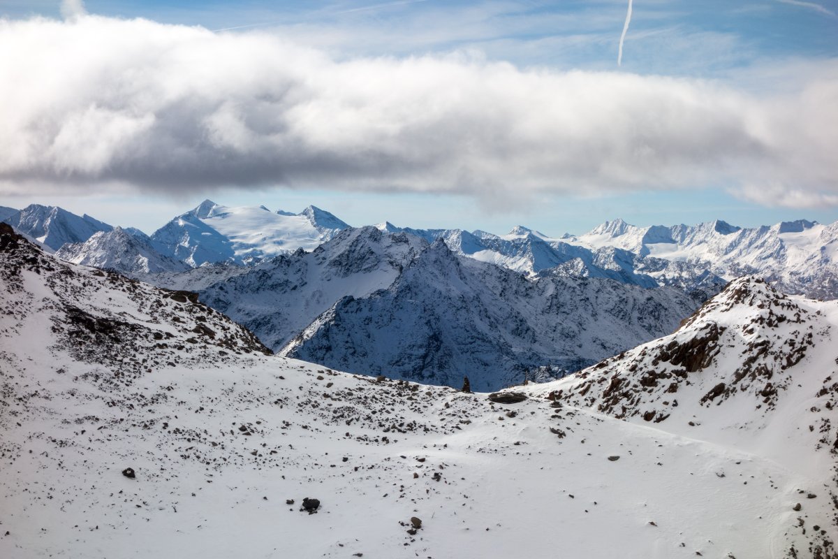 Panorama vom Windachferner, Oktober 2016