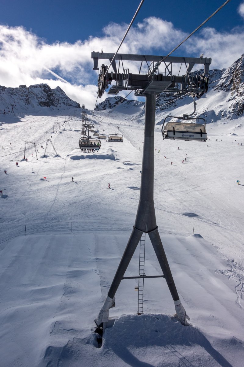 Sesselbahn Gamsgarten-Eisjoch, Oktober 2016