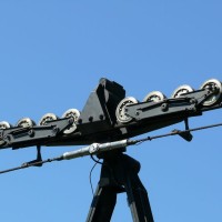 Laufwerk der Luftseilbahn Spittal an der Drau-Goldeck, August 2007