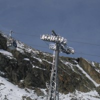 Kabinenbahn Schwarze Schneid, Oktober 2005
