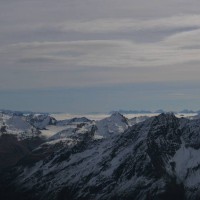 Panorama von der Schwarzen Schneid, Oktober 2005