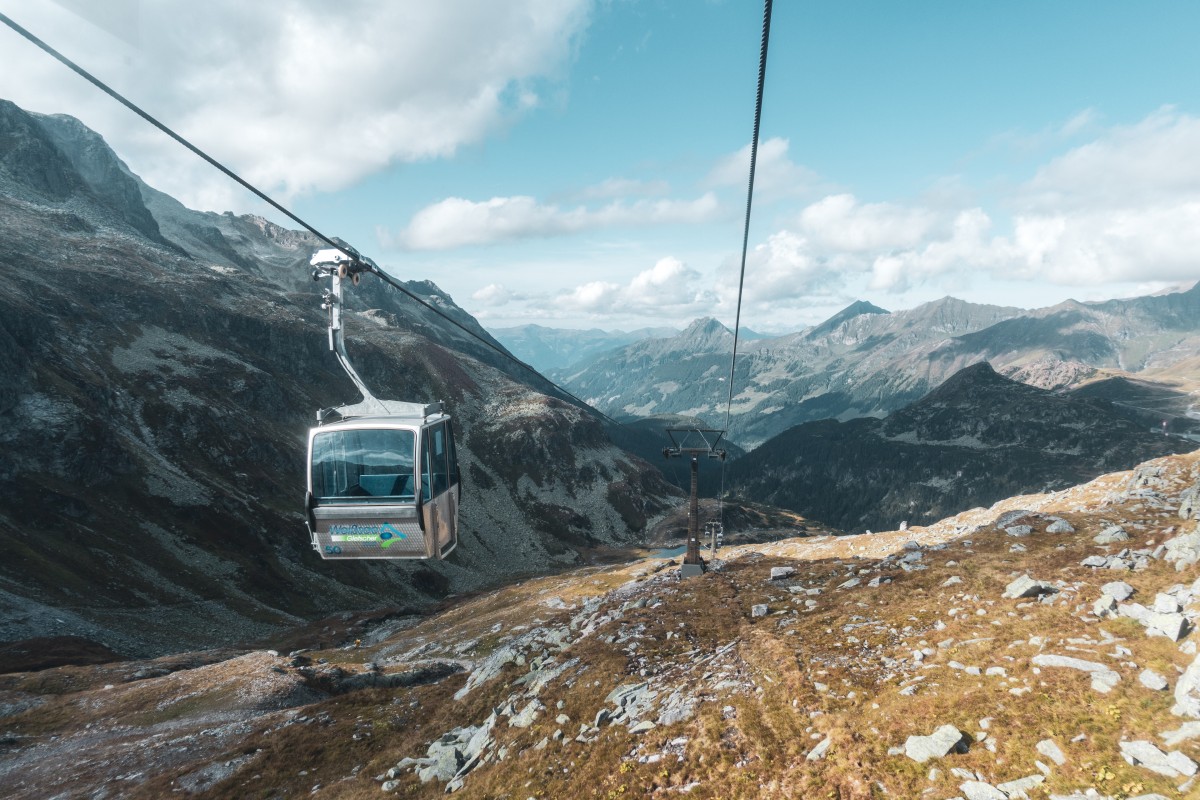 Kabinenbahn Tauernmoos-Weisssee, September 2019