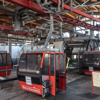 Talstation der Kabinenbahn Wagrain-Grafenberg, März 2023