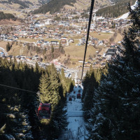 Kabinenbahn Wagrain-Grafenberg, März 2023