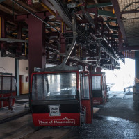 Bergstation der Kabinenbahn Wagrain-Grafenberg, März 2023