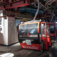 Bergstation der Kabinenbahn Wagrain-Grafenberg, März 2023