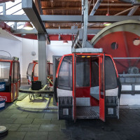 Talstation der Kabinenbahn Wagrain-Grafenberg, März 2023