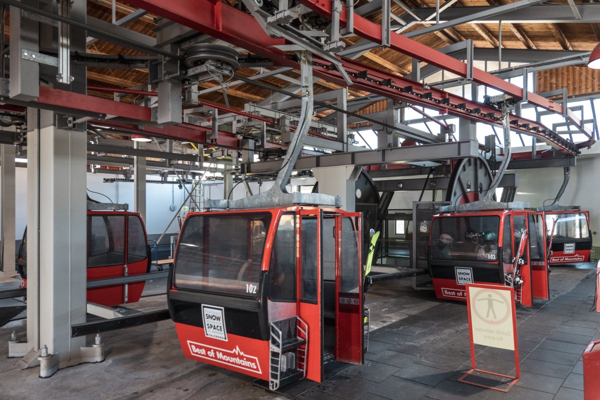 Talstation der Grafenbergbahn in Wagrain