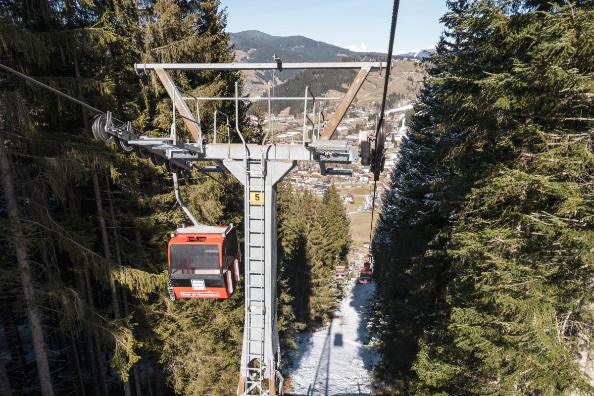 Bergfahrt mit der Grafenbergbahn