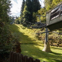 Talstation der Sesselbahn Techendorf-Weissensee, September 2025