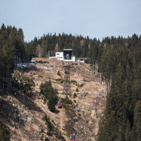 Luftseilbahn Zell am See-Sonnenalm, März 2023