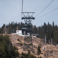 Luftseilbahn Zell am See-Sonnenalm, März 2023