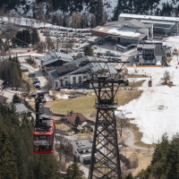 Luftseilbahn Zell am See-Sonnenalm, März 2023