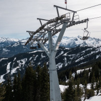 Sesselbahn Sonnenalm-Sonnkogel, März 2023