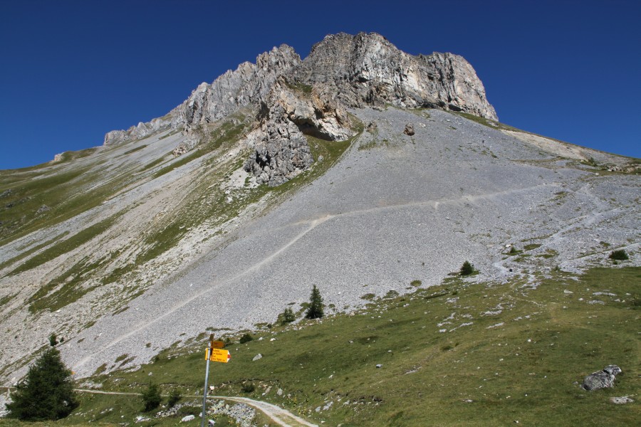 Sorniot mit dem Grand Chavalard, August 2011