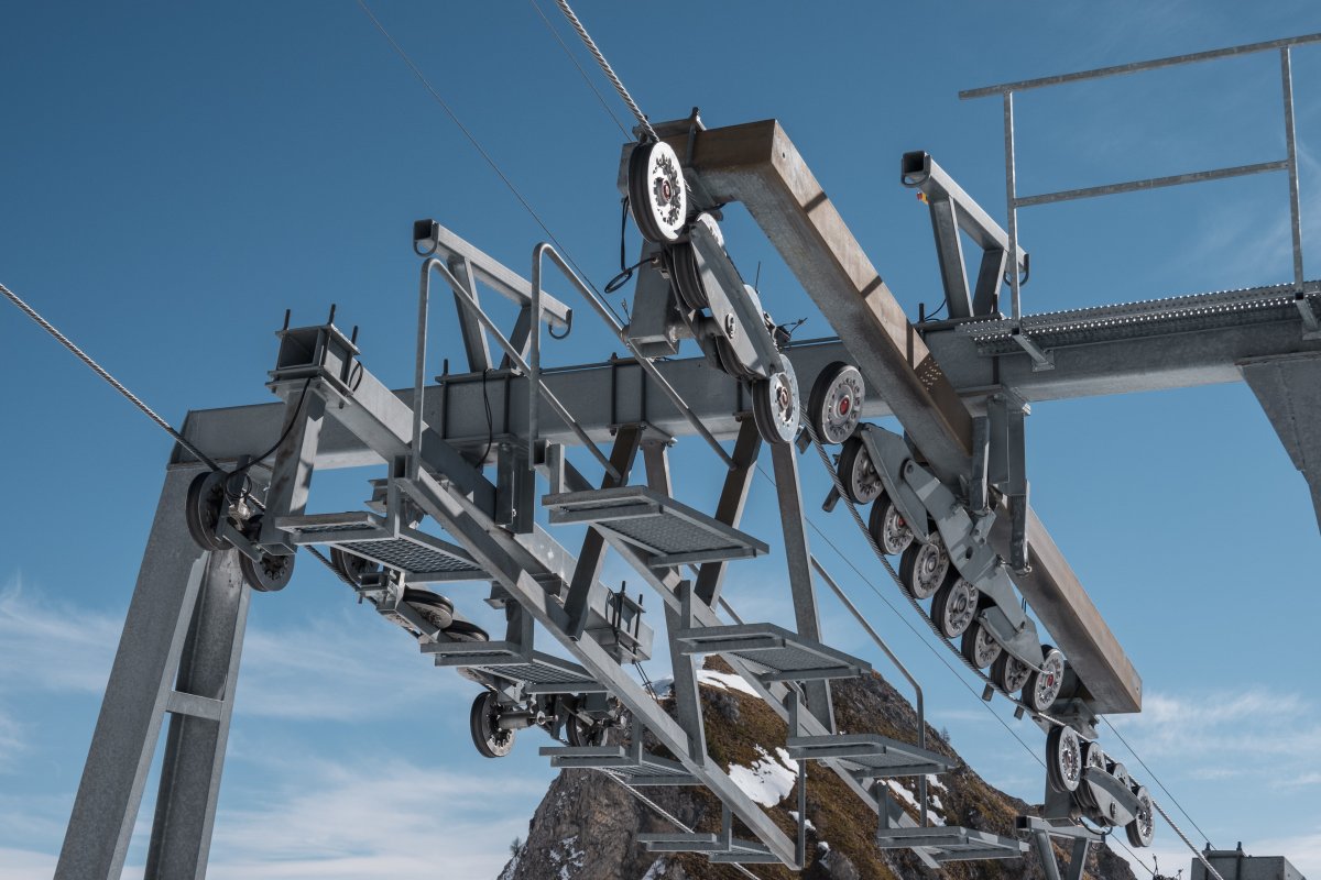 Schlepplift Petit Pré, März 2022