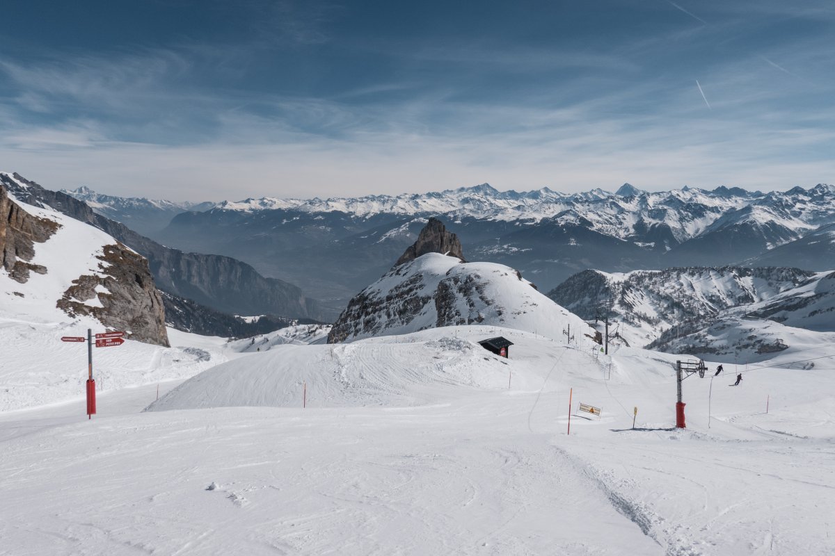 Schlepplift Tsantonnaire, März 2022