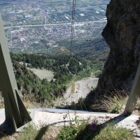 Luftseilbahn Les Garettes-Sorniot, August 2011