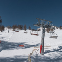 Sesselbahn Bougnonne, März 2022