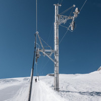 Schlepplift Tsantonnaire, März 2022