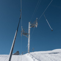 Schlepplift Tsantonnaire, März 2022
