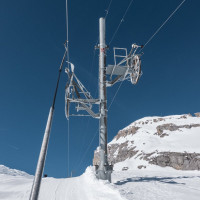 Schlepplift Tsantonnaire, März 2022