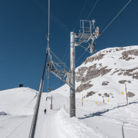 Schlepplift Tsantonnaire, März 2022