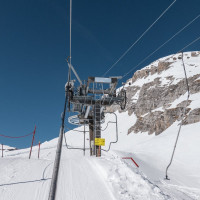 Bergtation des Schlepplifts Tsantonnaire, März 2022