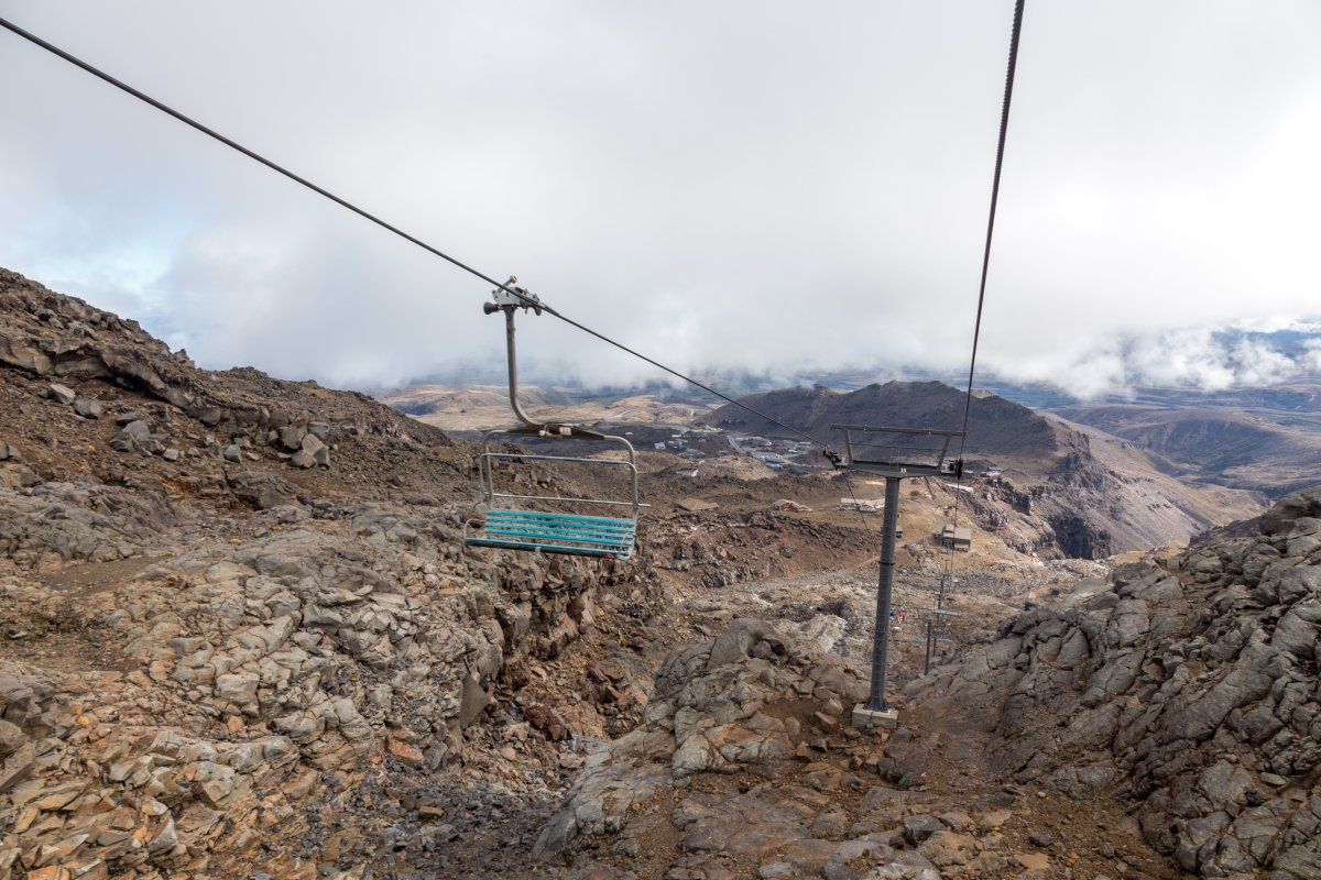 Sesselbahn Waterfall, März 2016