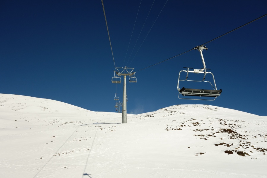 Sesselbahn Gruobenalp-Gotschnagrat, November 2013