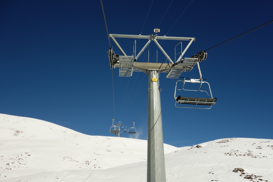 Sesselbahn Gruobenalp-Gotschnagrat, November 2013