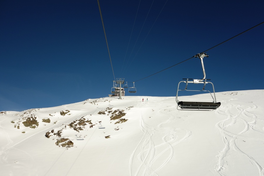 Sesselbahn Gruobenalp-Gotschnagrat, November 2013