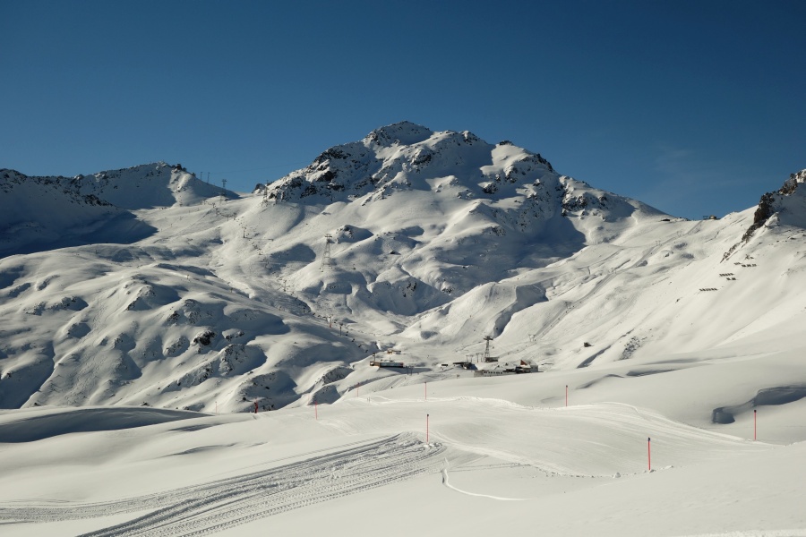 Blick zur Totalp, November 2013