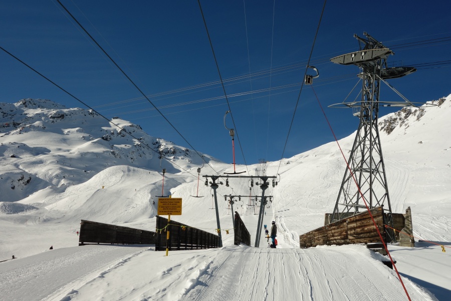 Schlepplifte Parsennfurka, November 2013