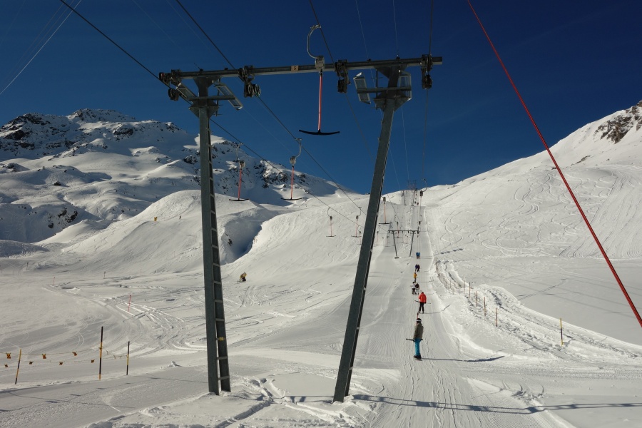 Schlepplifte Parsennfurka, November 2013