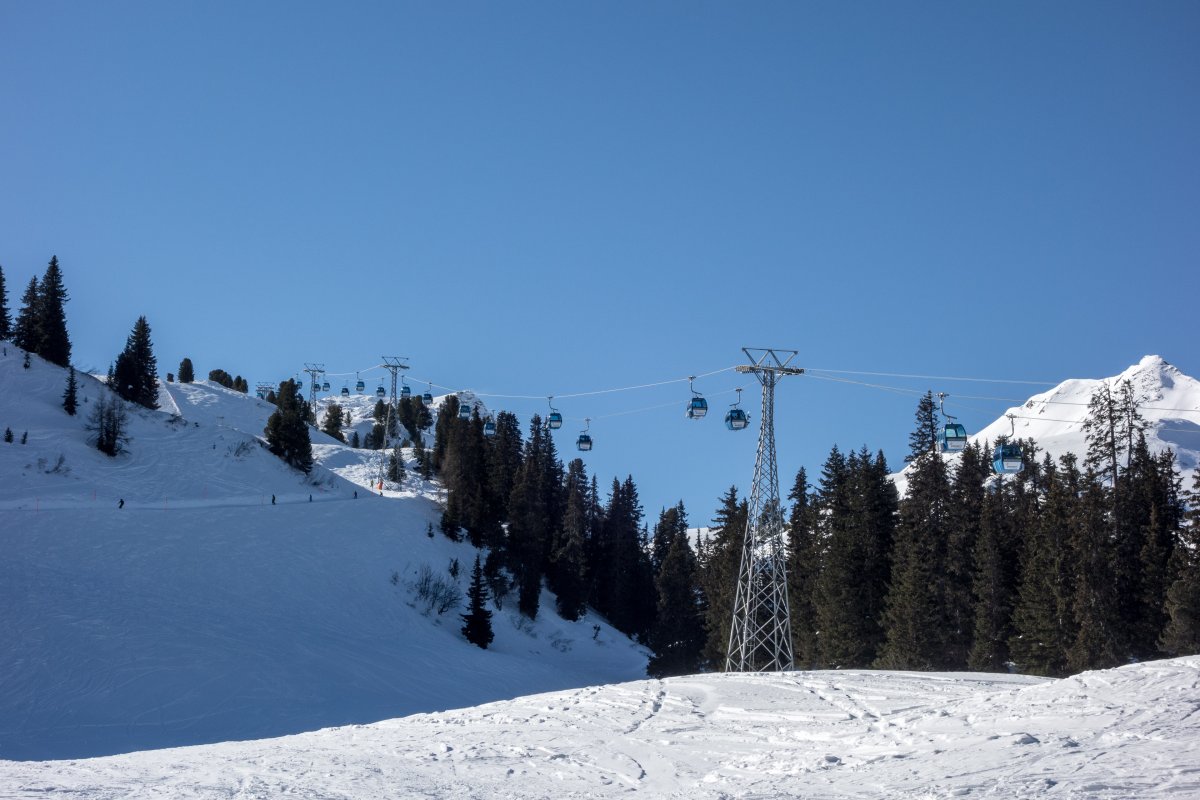 Kabinenbahn Schifer-Obersäss, Februar 2019