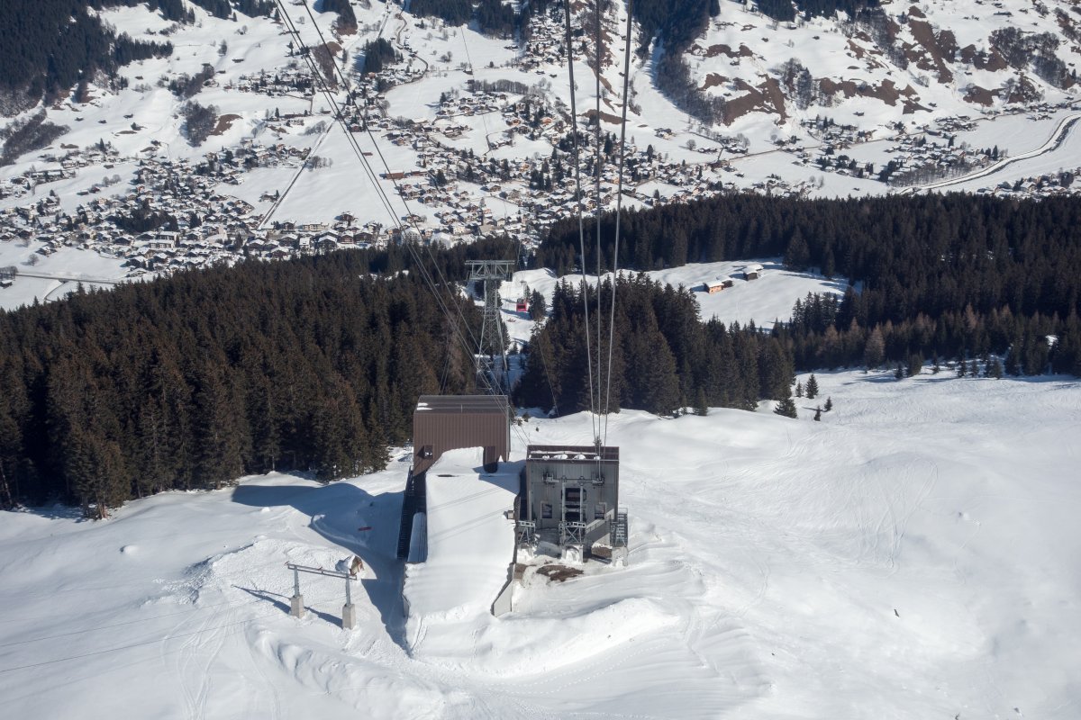 Luftseilbahn Gotschnaboden-Gotschnagrat, Februar 2019