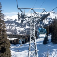 Kabinenbahn Schifer-Obersäss, Februar 2019