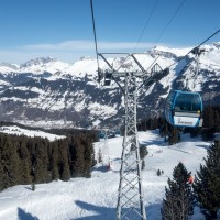 Kabinenbahn Schifer-Obersäss, Februar 2019