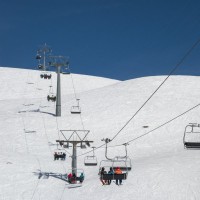 Sesselbahn Gruobenalp-Gotschnagrat, Februar 2019