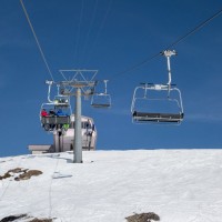 Sesselbahn Gruobenalp-Gotschnagrat, Februar 2019